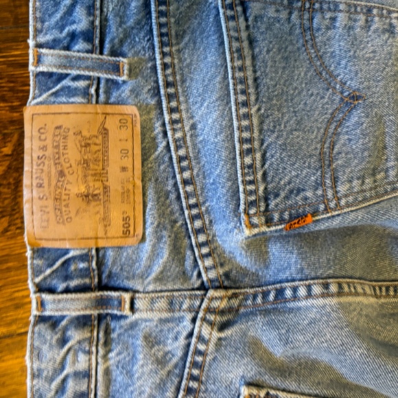Vintage Levi’s 505 . 30x30 Bought in NYC at Vintage Twin for $300 - Picture 3 of 4